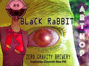 Black Rabbit at the Art Hop 9.11.15