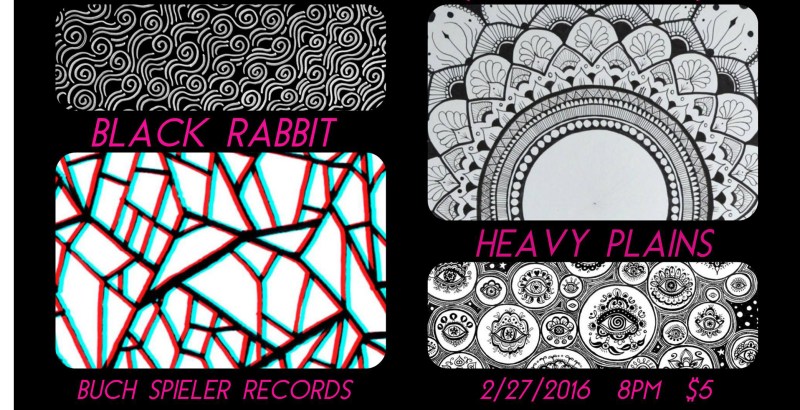 Black Rabbit live at Buch Spieler Records Feb 27 2016 Montpelier VT