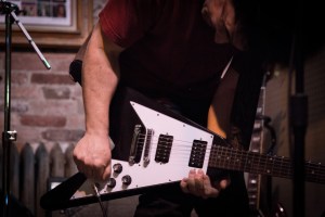 Black Rabbit @ Buch Spieler Records 2.27.16 Marc Scarano Flying V