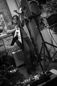 Black Rabbit @ Buch Spieler Records 2.27.16 Marc Scarano Flying V