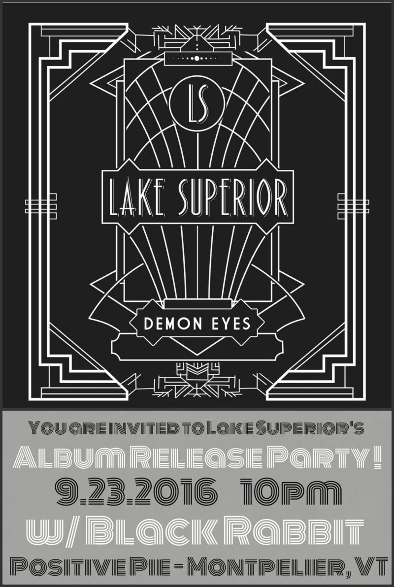 Black Rabbit @ Positive Pie 9.23.16 Lake Superior record release show