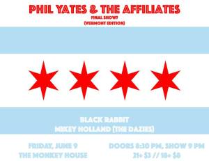 Phil Yates farewell show 5.7.17 Monkey House