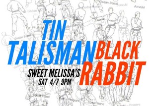 Tin Talisman & Black Rabbit @ Sweet Melissa's 4.7.18
